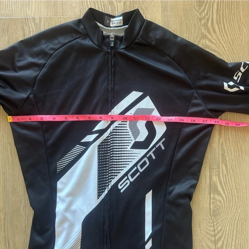 SCOTT Authentic Windbreaker Cycling Jacket Top Men’s size small with pockets